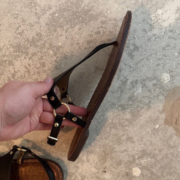 Sam Edelman Black and Brown Sandals - Picture 7 of 7